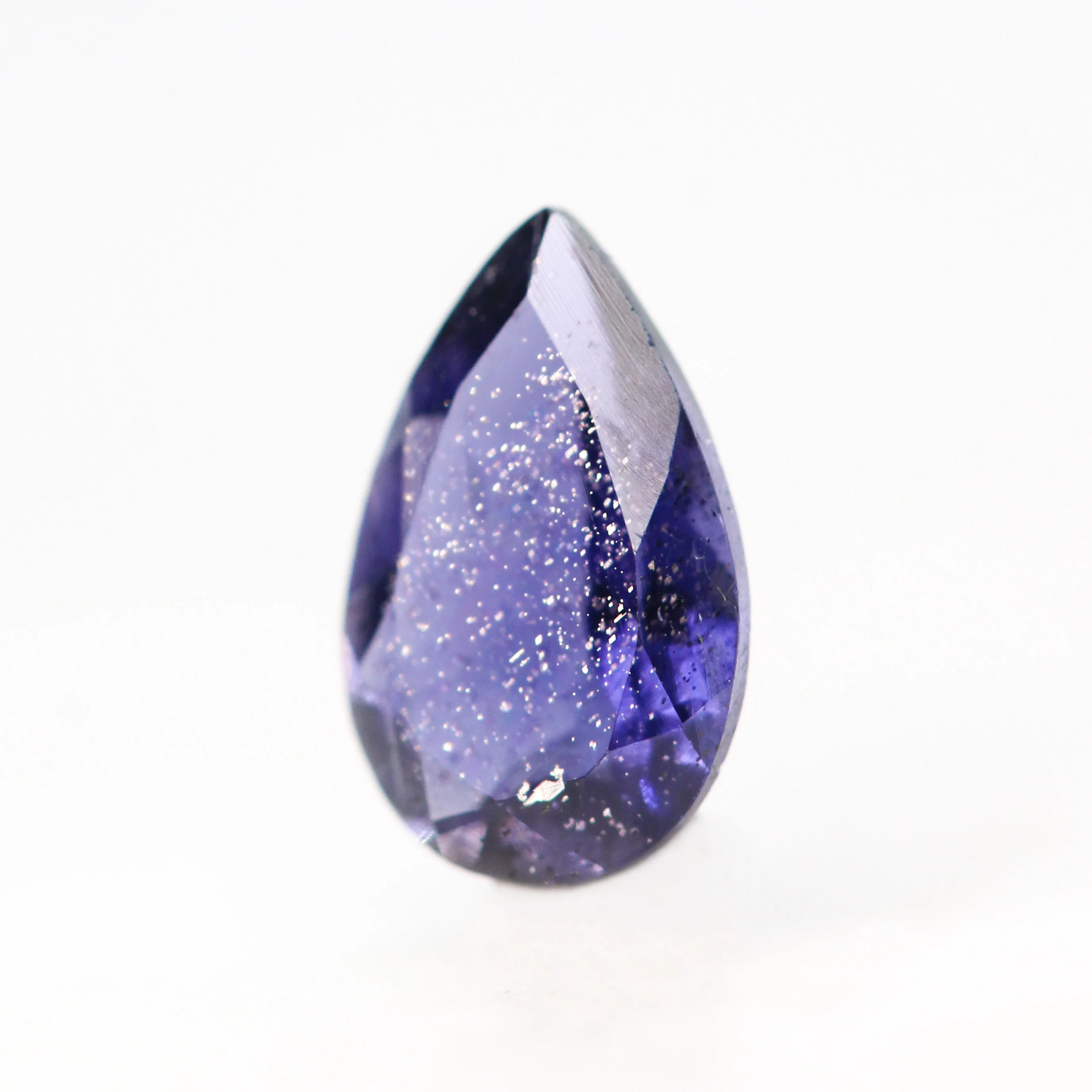 0.70 Carat Pear Iolite for Custom Work - Inventory Code PPI070