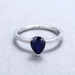 1.29 Ct Natural Solitaire Gemstone Engagement Ring