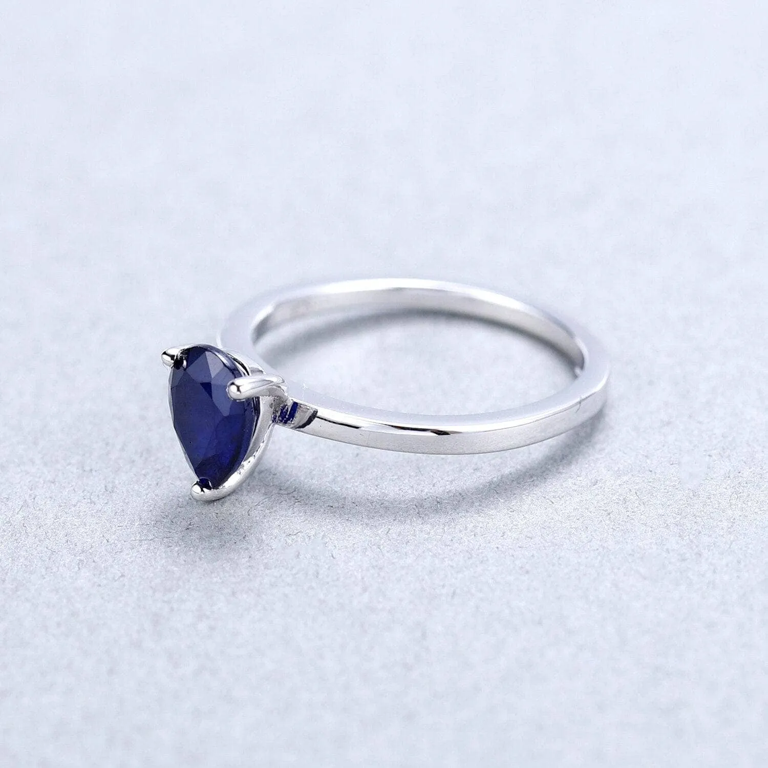 1.29 Ct Natural Solitaire Gemstone Engagement Ring
