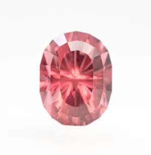 2.02 Carat John Dyer Starbrite Geometric Oval Malaya Garnet for Custom Work - Inventory Code GOG202