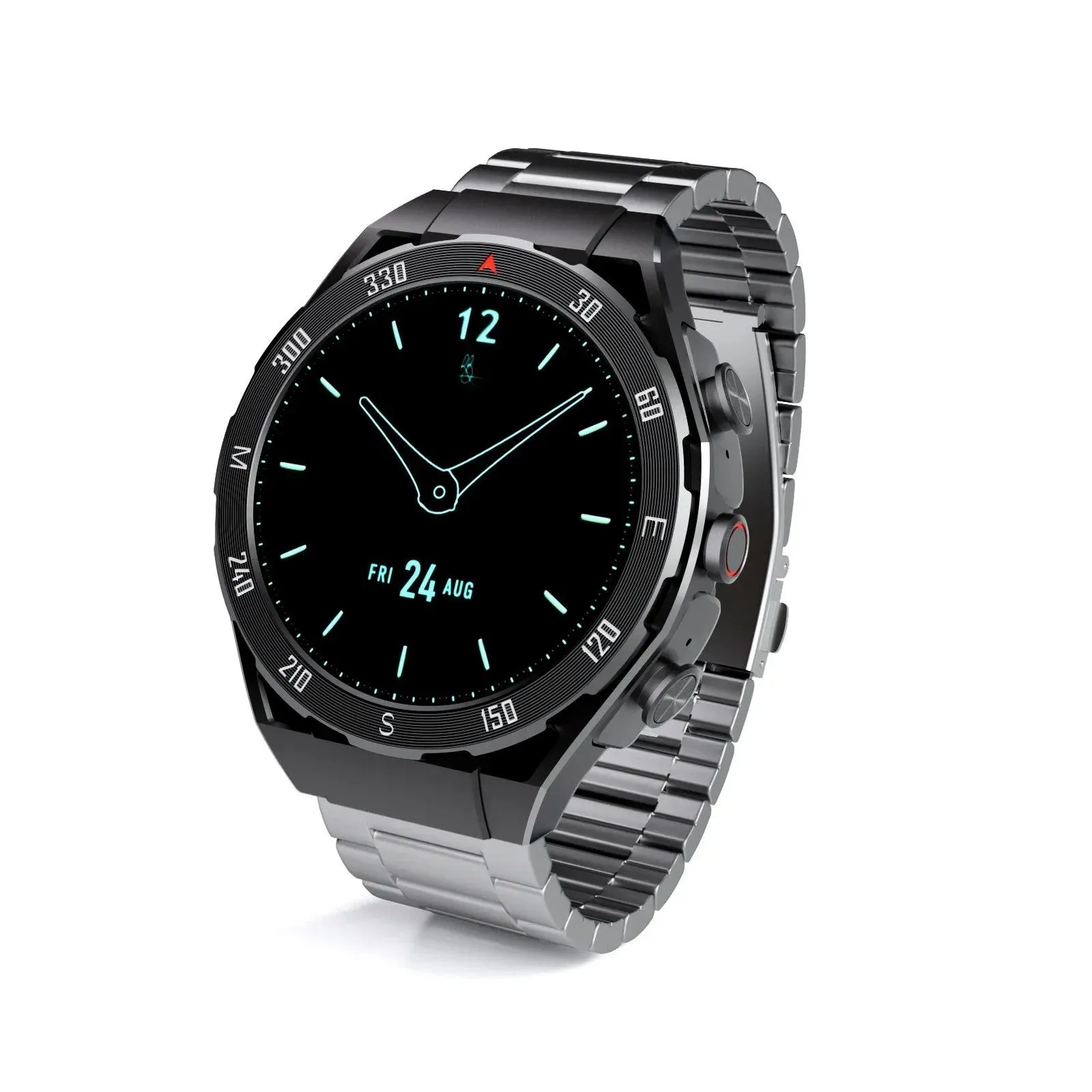 2024 Men's All-in-One Bluetooth Smartwatch with TWS Headphones and GPS Connectivity