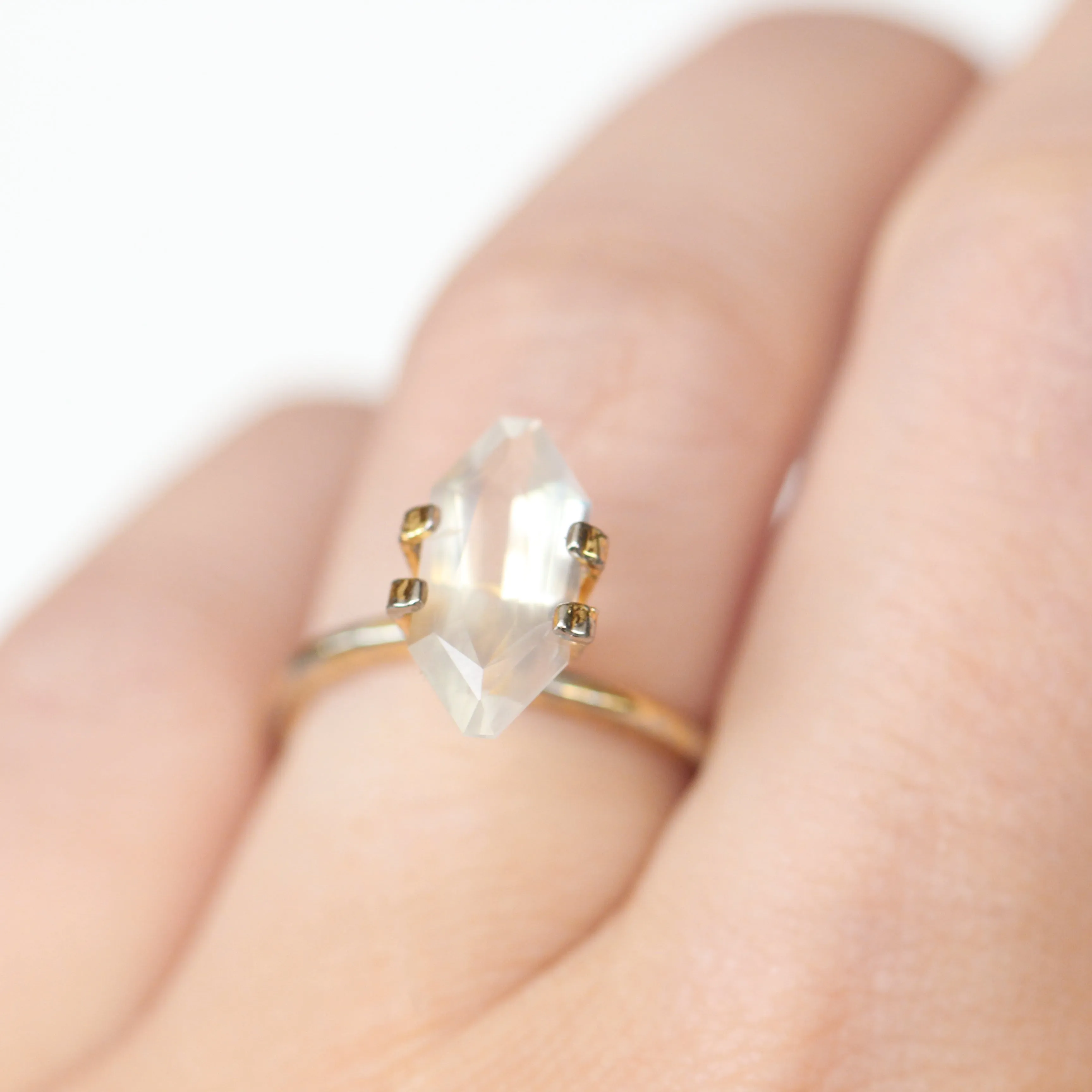 2.44ct Hexagon Moonstone for Custom Work - Inventory Code MNSTN244