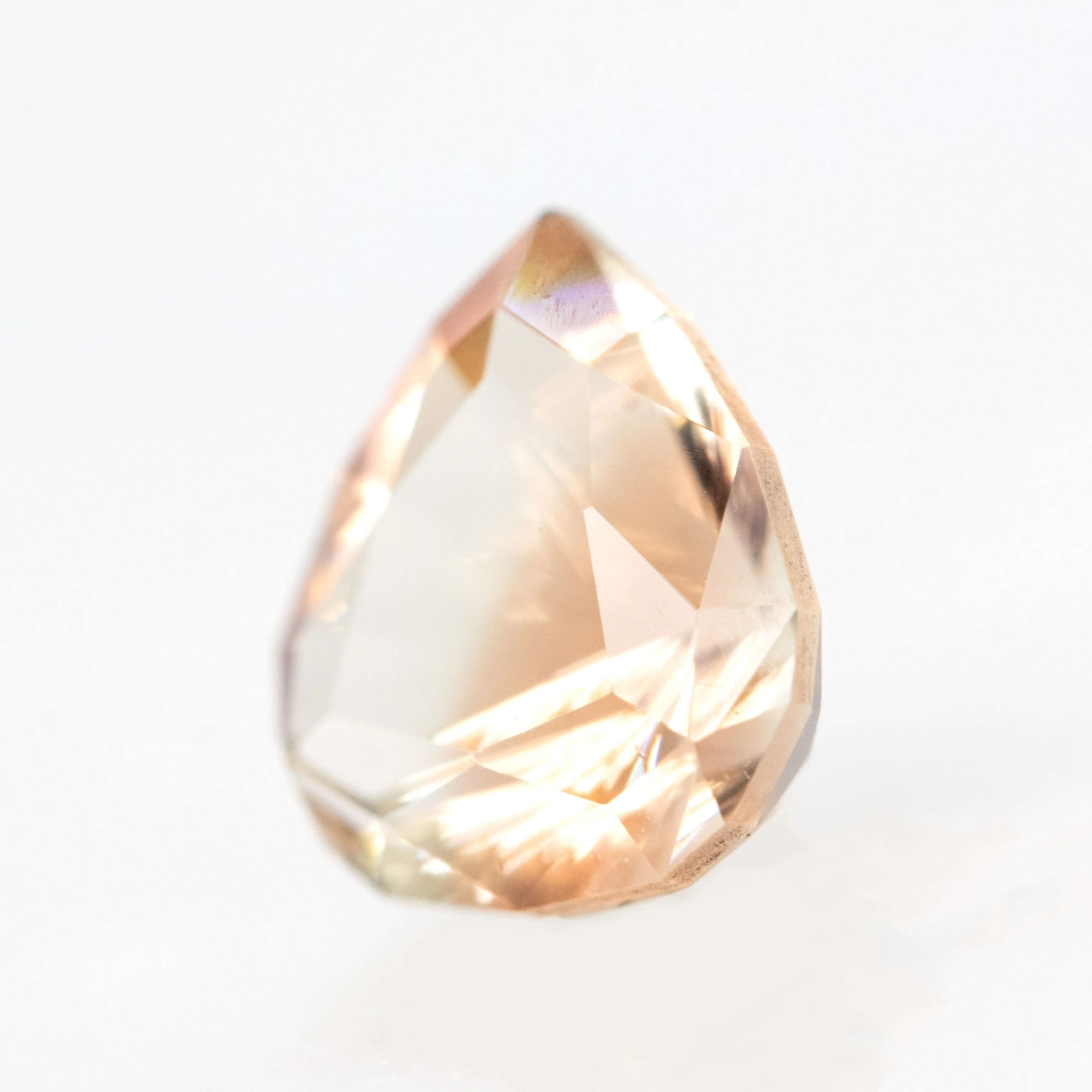 2.50 Carat Pear Oregon Sunstone for Custom Work - Inventory Code OPS250