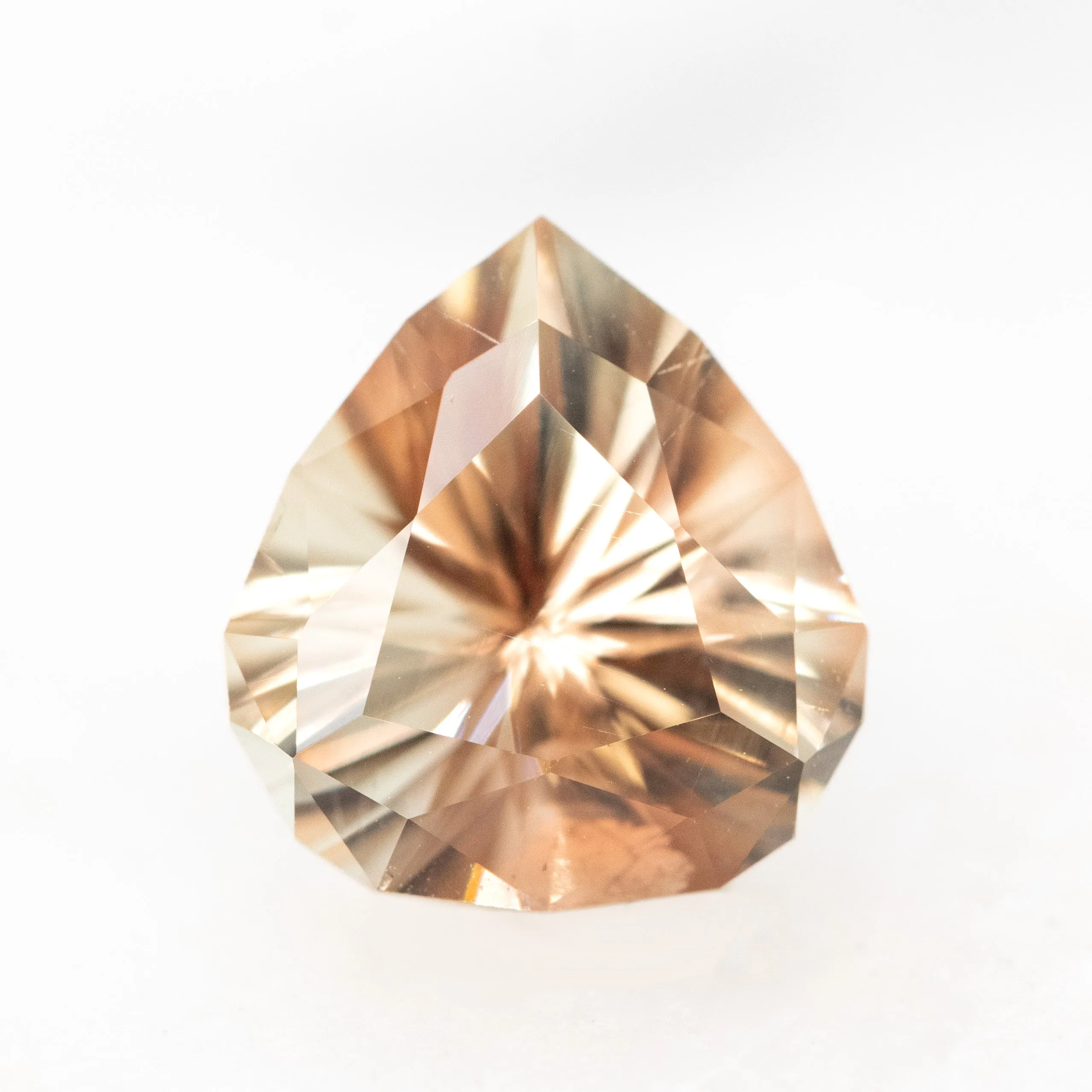 2.50 Carat Pear Oregon Sunstone for Custom Work - Inventory Code OPS250