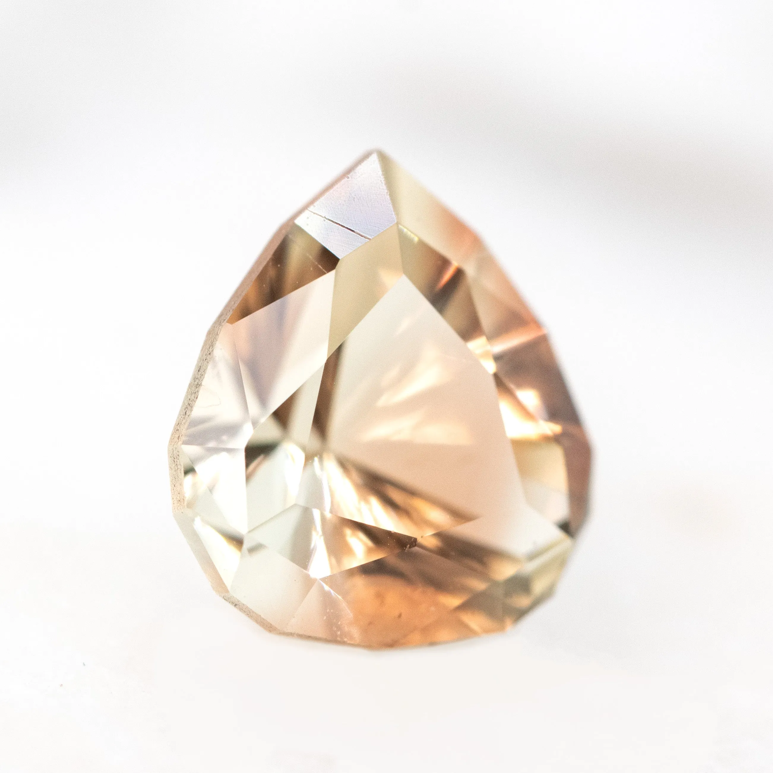 2.50 Carat Pear Oregon Sunstone for Custom Work - Inventory Code OPS250