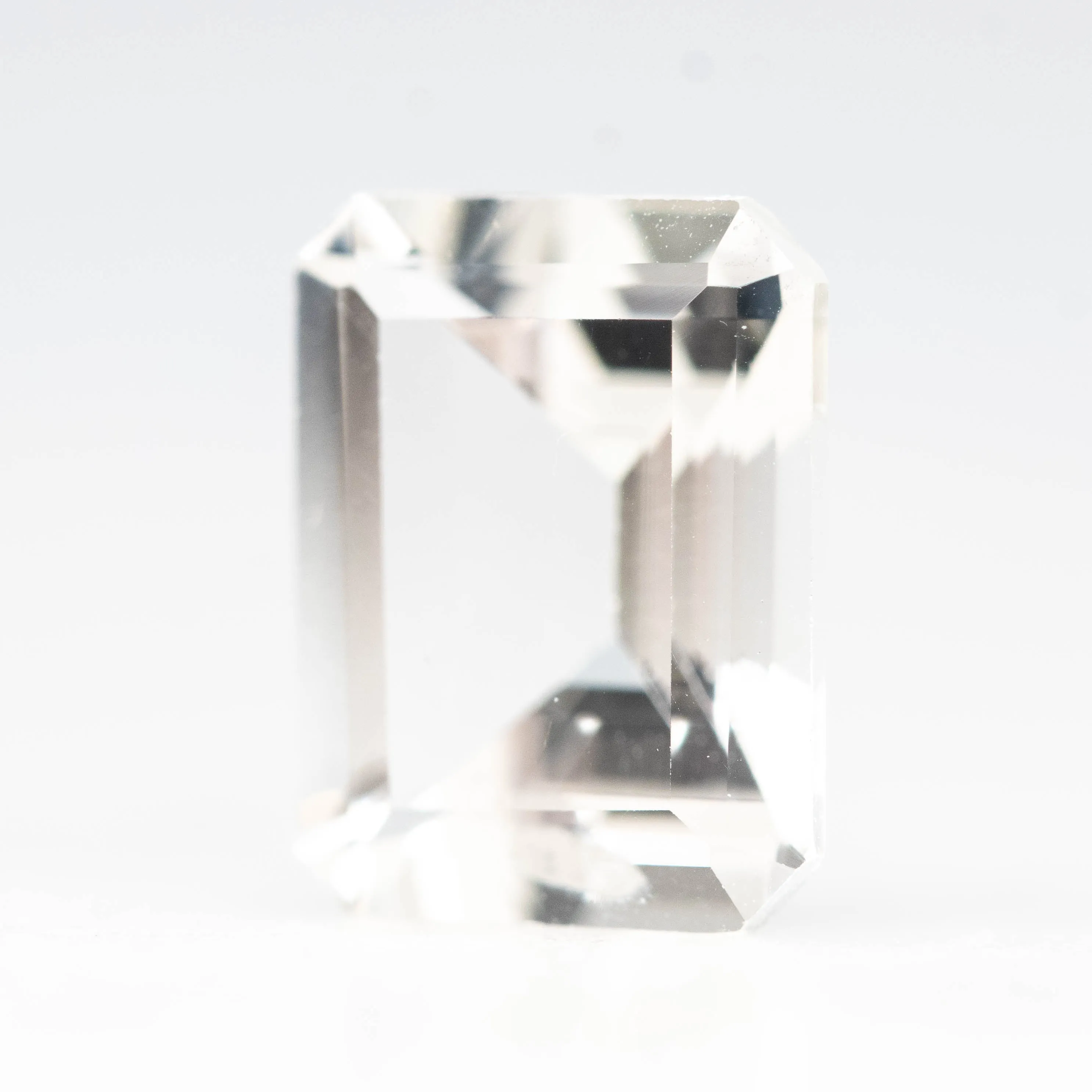 3.52 Carat White Emerald Cut Topaz for Custom Work - Inventory Code WECT352