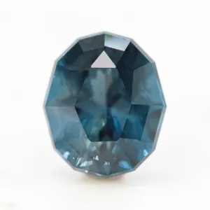 3.60 Carat Geometric Oval London Blue Topaz for Custom Work - Inventory Code GOT360