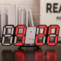 3D Led Digital Clock Thermometer Display