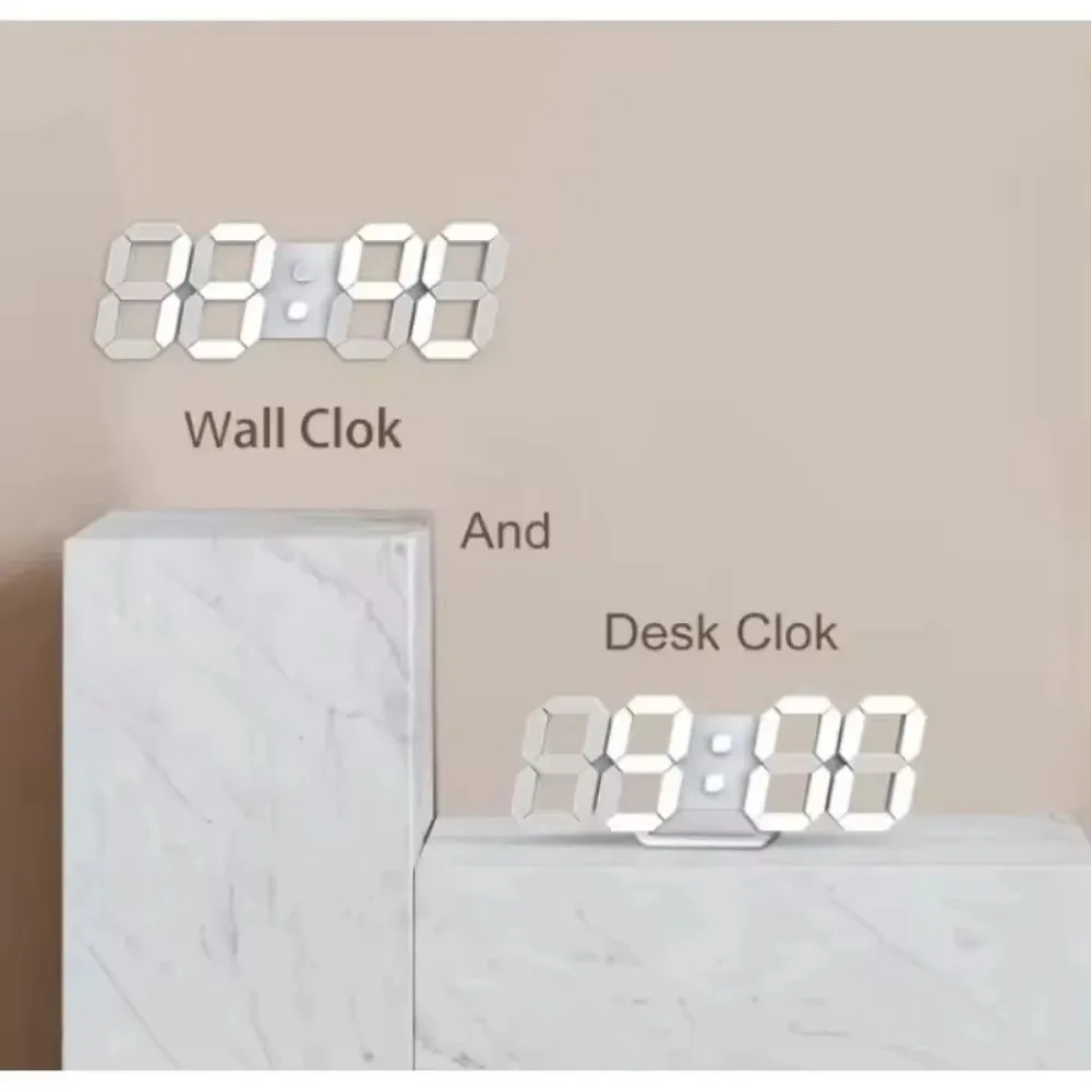 3D Led Digital Clock Thermometer Display