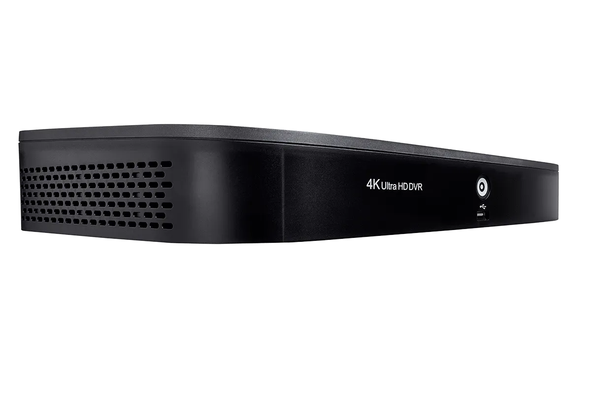 4K Ultra HD 8 Channel Security DVR with Advanced Motion Detection Technology and Smart Home Voice Control, 2TB Hard Drive