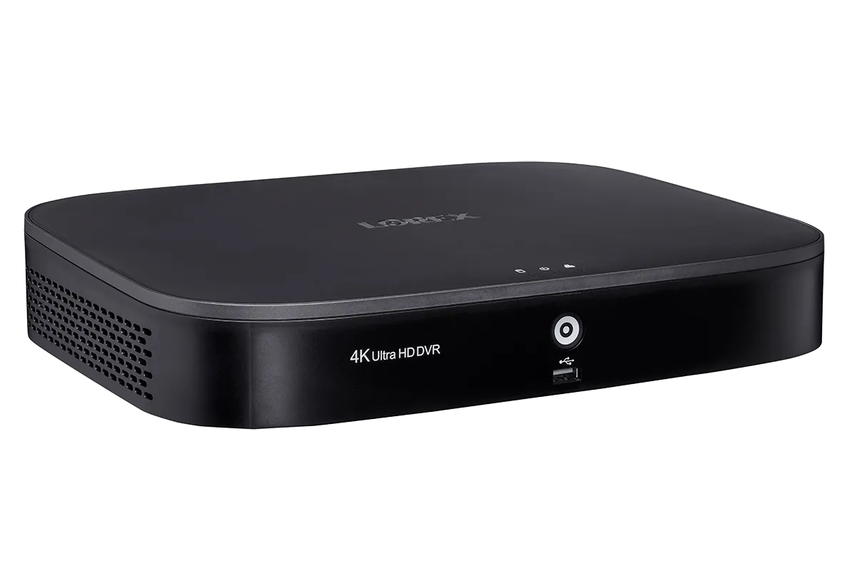 4K Ultra HD 8 Channel Security DVR with Advanced Motion Detection Technology and Smart Home Voice Control, 2TB Hard Drive