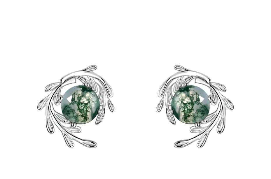 925 Silver 6*6mm Diamond Stud Earrings