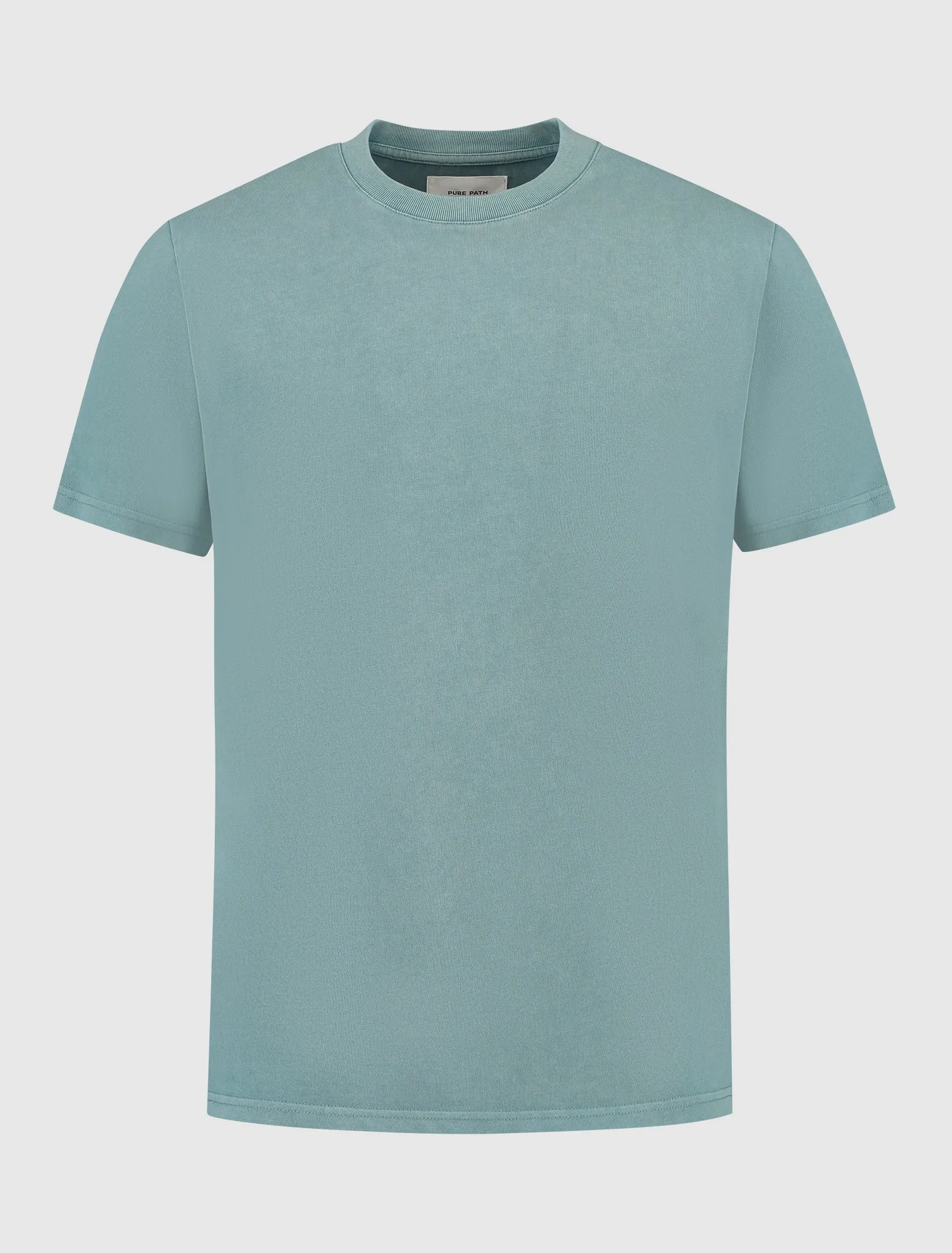 Acid Garment Dye T-shirt | Blue