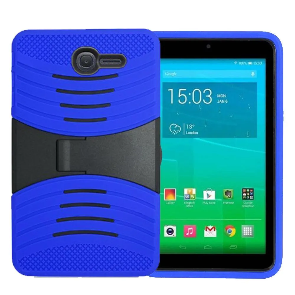 Alcatel OneTouch PIXI 7 Hybrid Silicone Case Stand by Modes