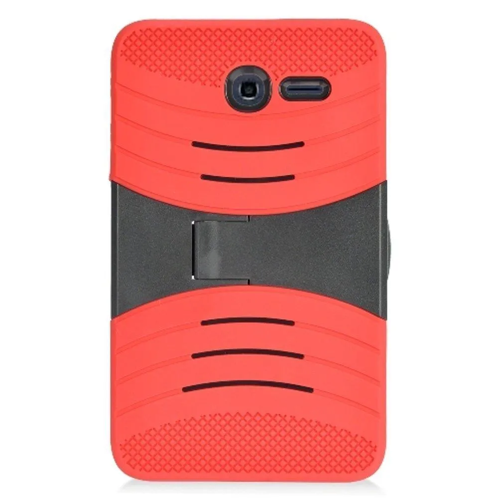 Alcatel OneTouch PIXI 7 Hybrid Silicone Case Stand by Modes