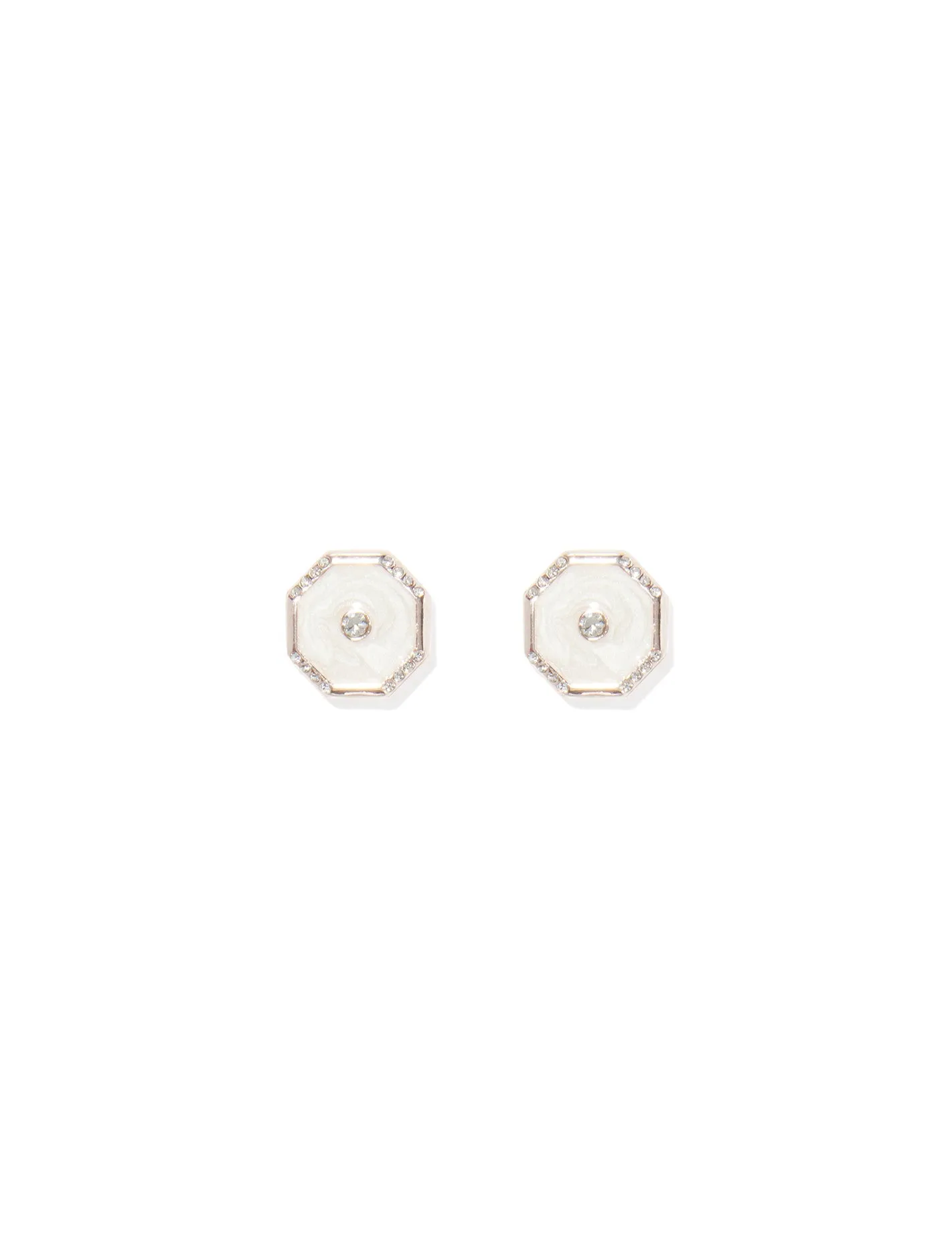 Alyssa Pearlescent Stud Earrings