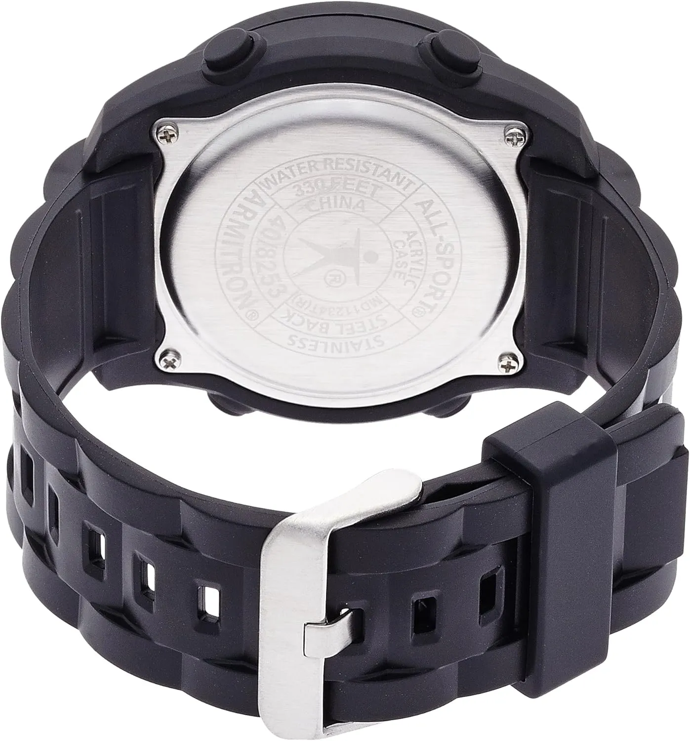 Armitron Sport Men's Digital Chronograph Resin Strap Watch, 40/8253