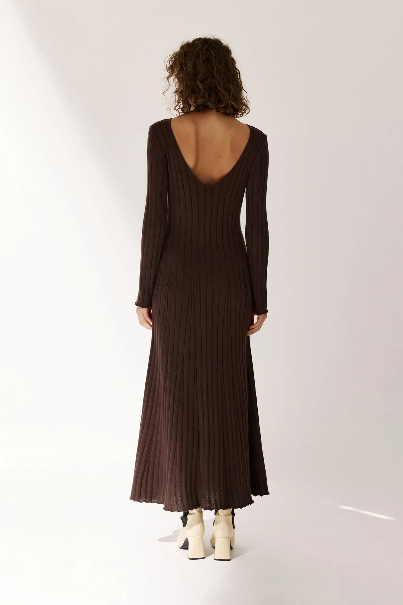 Back Accent Dress Flow