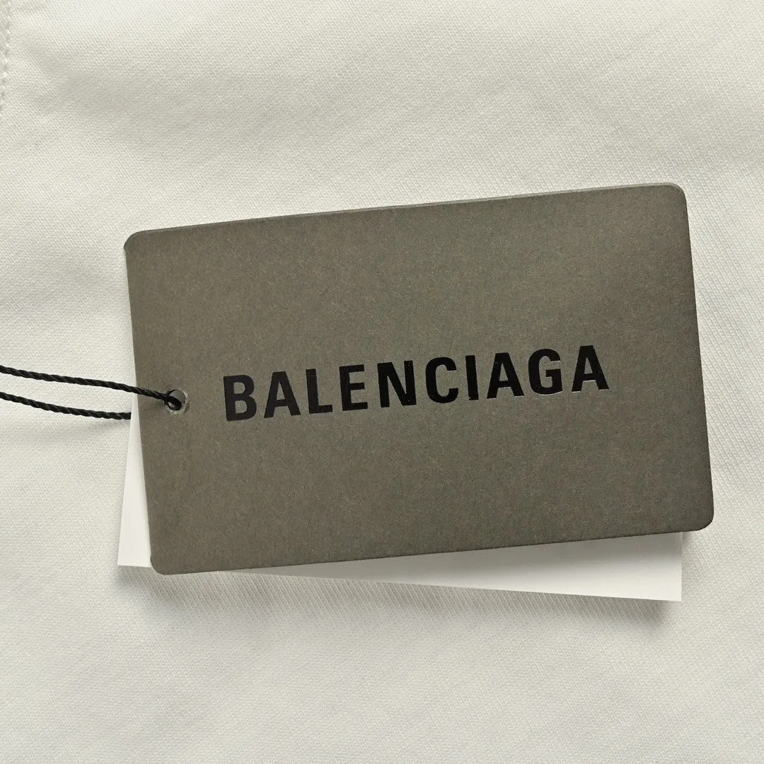 Balenciaga Fringe Hem T-Shirt