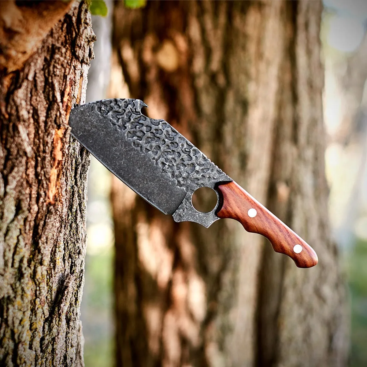 Be Bold Personalized Meat Cleaver Knife, Set of 5 - Groomsmen Gifts