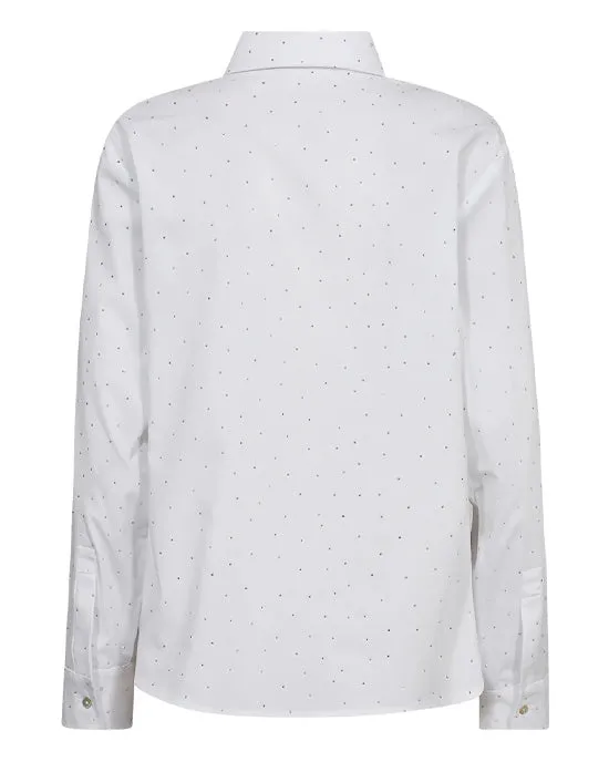 Becca Studs Shirt White