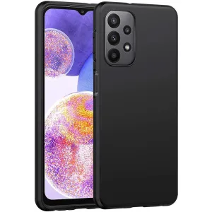 Black Gel Case Tough Shockproof Phone Case Gel Cover Skin for Samsung Galaxy A53