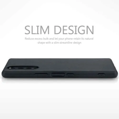Black Gel Case Tough Shockproof Phone Case Gel Cover Skin for Sony Xperia 1 III
