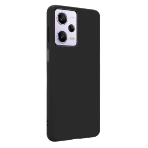 Black Gel Case Tough Shockproof Phone Case Gel Cover Skin for Xiaomi Redmi Note 12 Pro