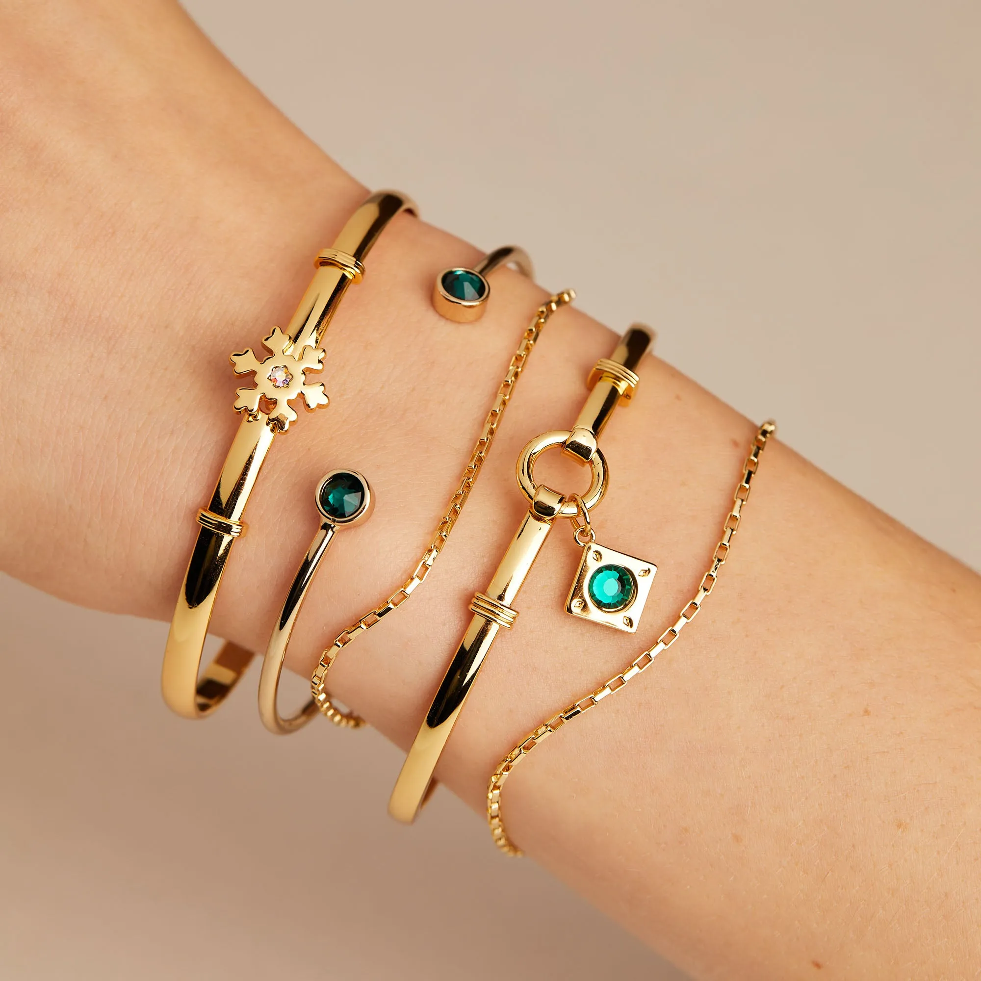 Box Link Chain Bracelet