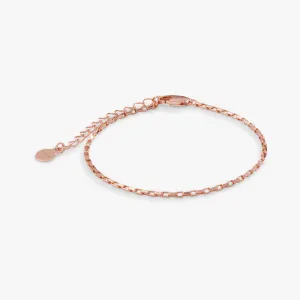 Box Link Chain Bracelet