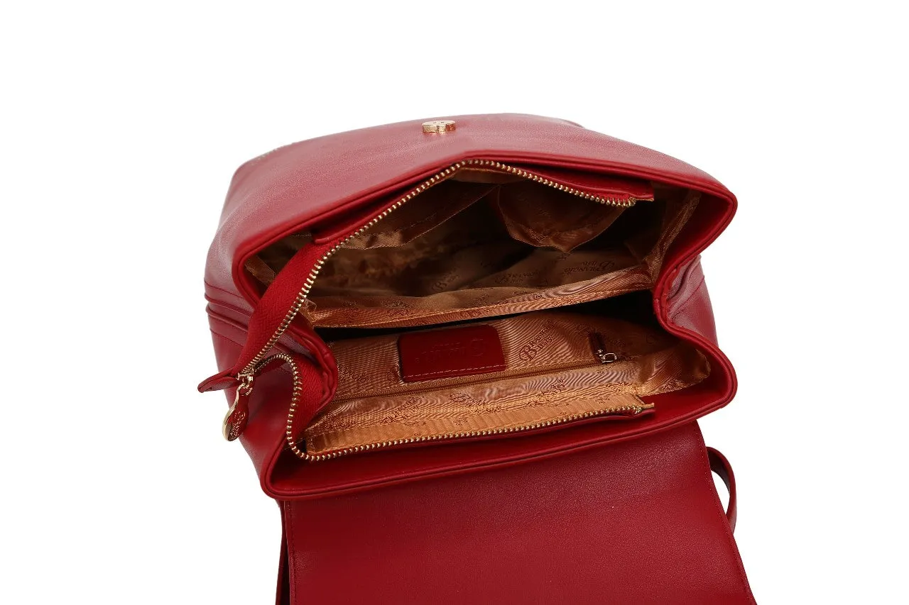 Brangio Bow Chic Backpack & Wallet Set