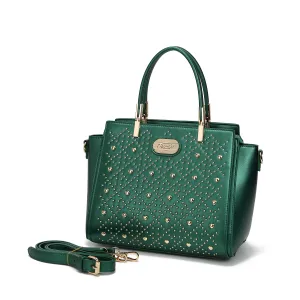 Brangio Studded Elegance Wristlet Wallet