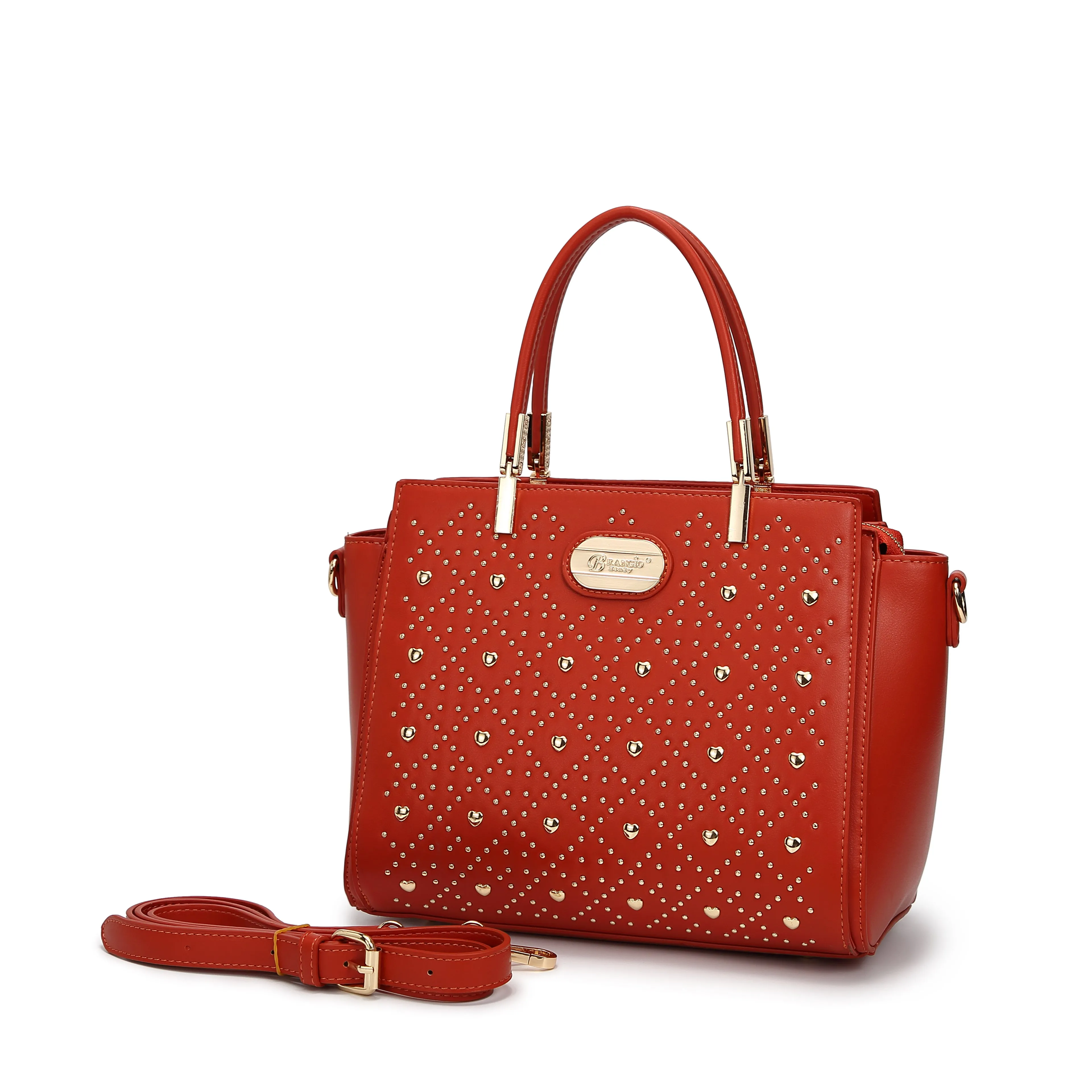 Brangio Studded Elegance Wristlet Wallet