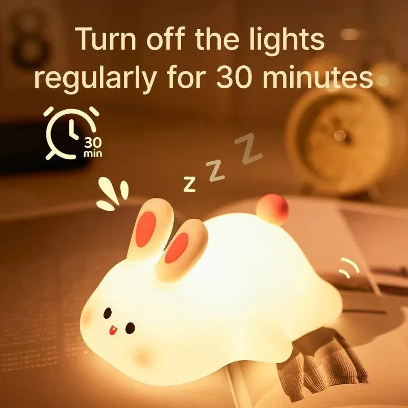 Bunny Silicone Night Light