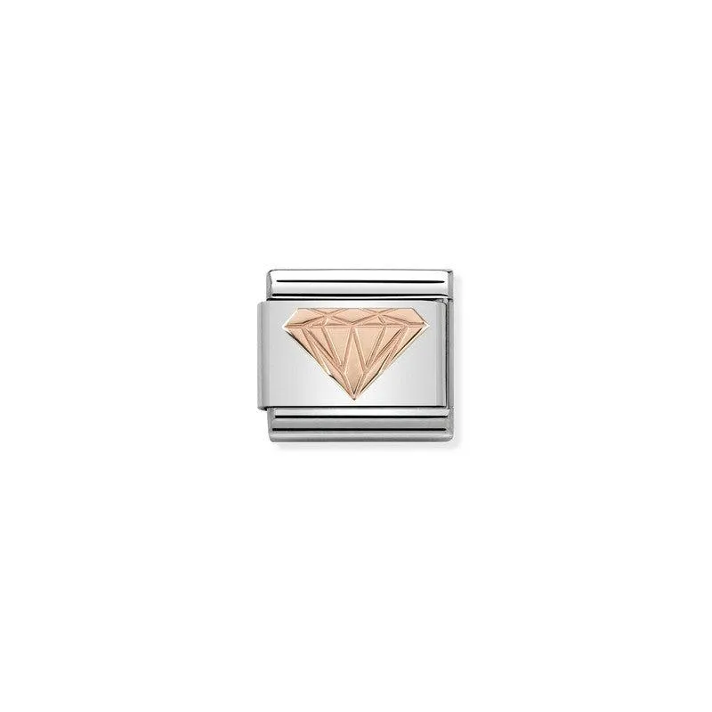 Composable Classic Link Rose Gold Diamond