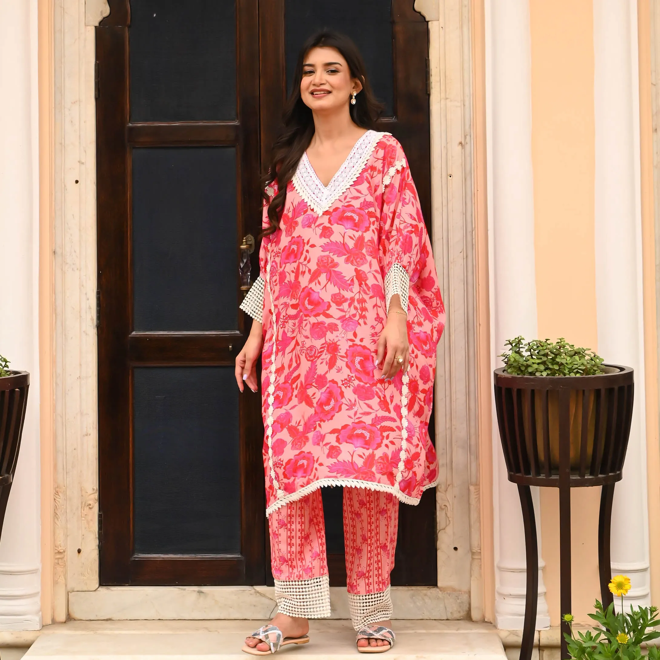 Coordinated Chic Kaftan Set