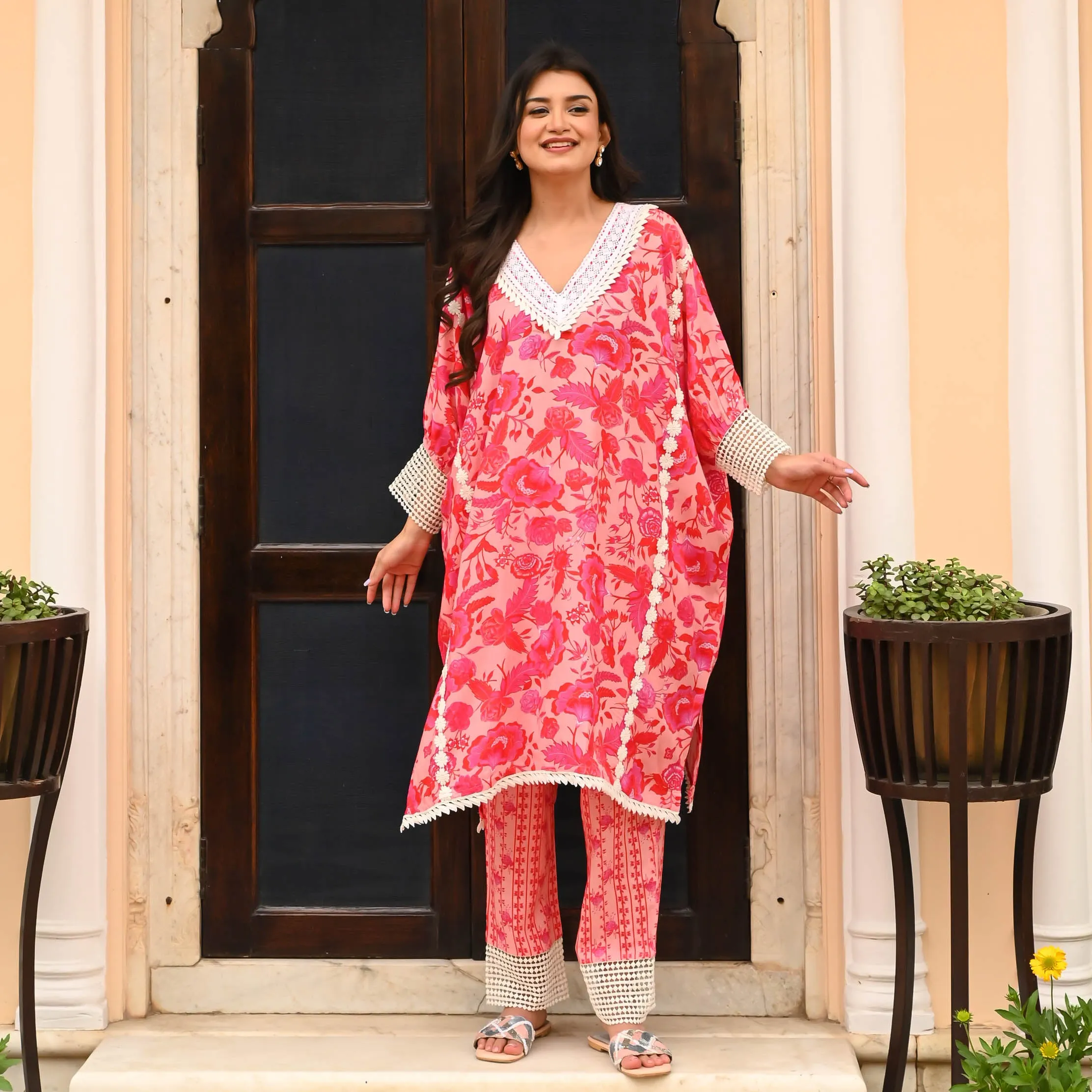 Coordinated Chic Kaftan Set