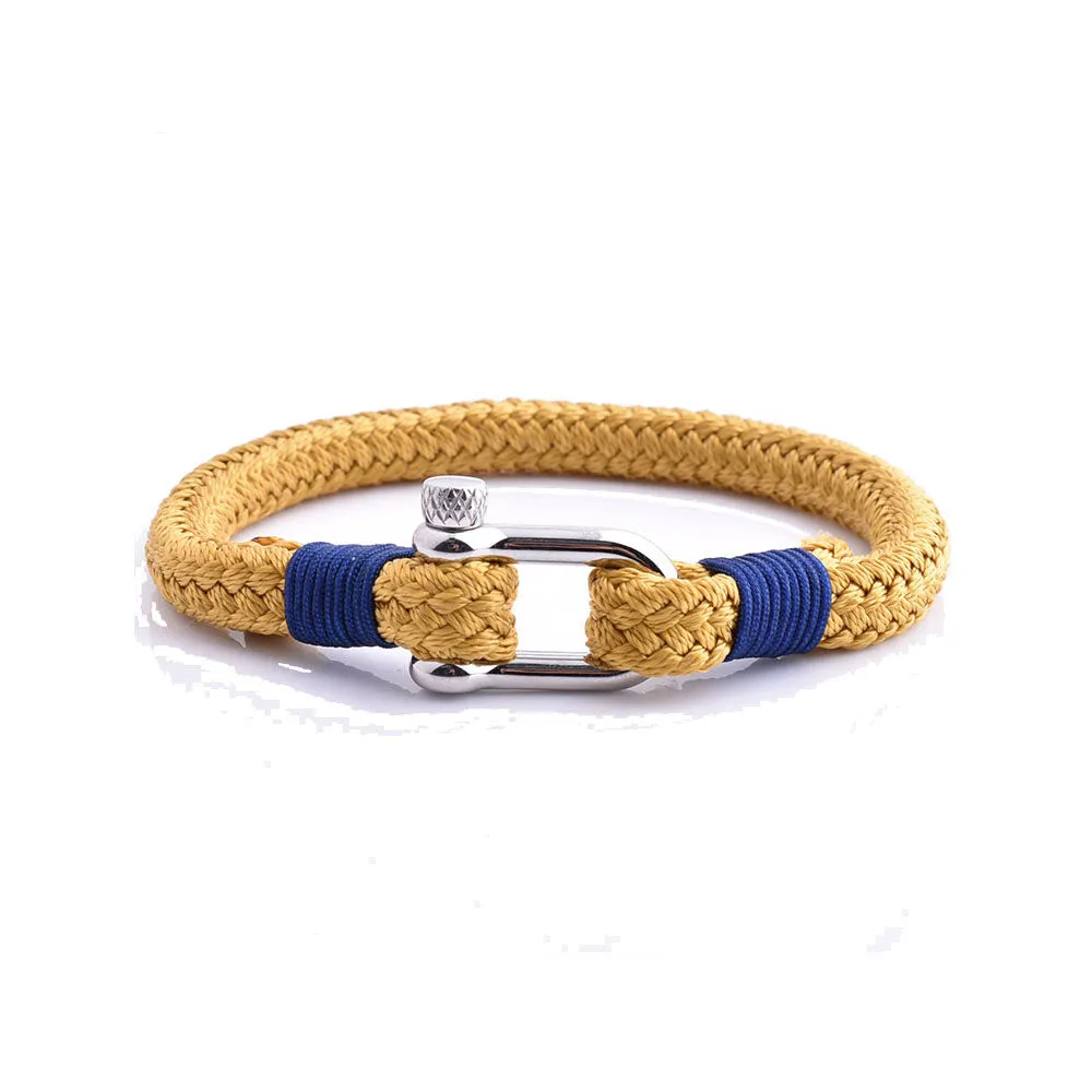 COTTON ROPE CORD MARITINE BRACELET