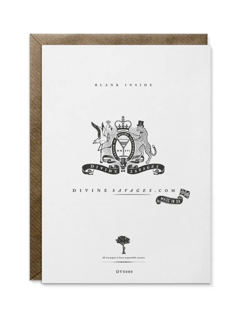 Crystal Wings Greeting Card