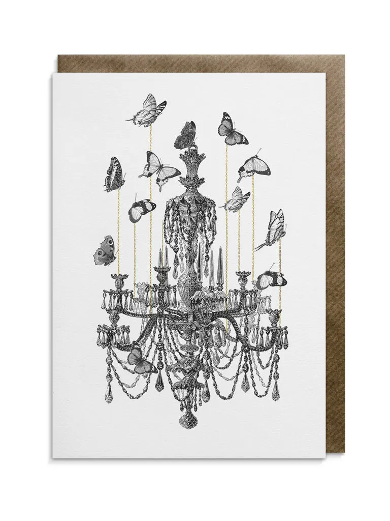 Crystal Wings Greeting Card