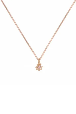 Daisy Necklace - Rose Gold