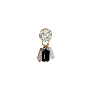 Earrings Multihued Gemstone Elegance