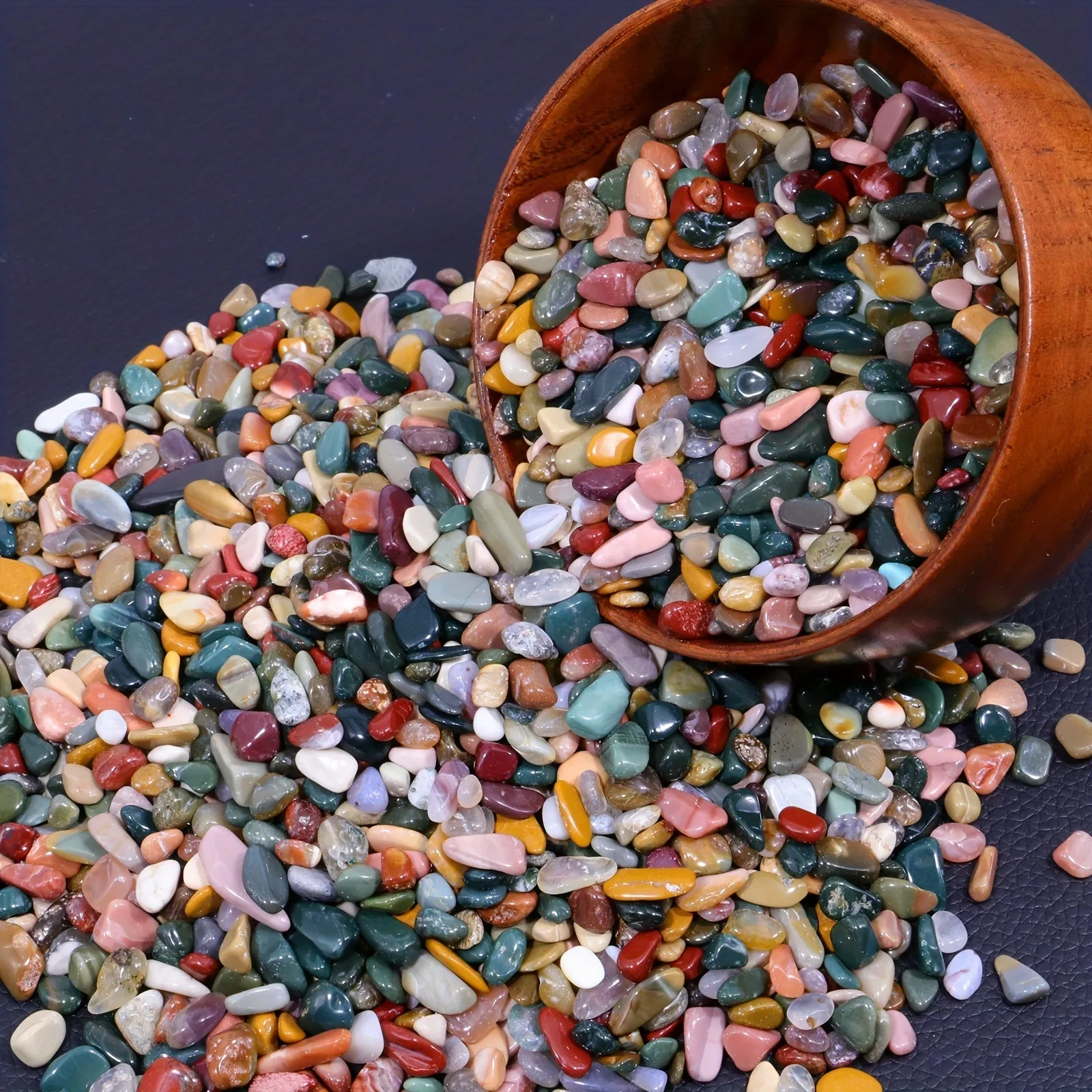 Enhance Aquarium Appeal with Mini Crystal Stone Pack