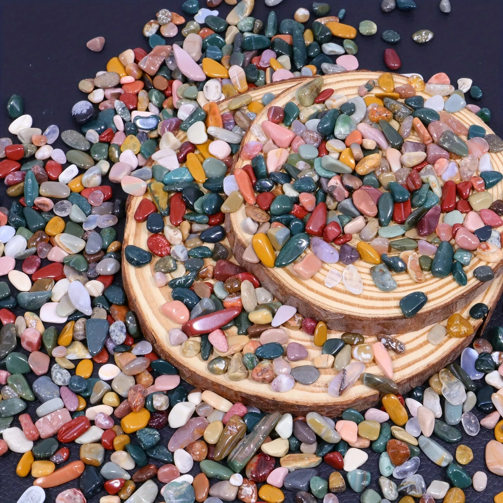 Enhance Aquarium Appeal with Mini Crystal Stone Pack