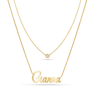 Essential Name Necklace Gift Set