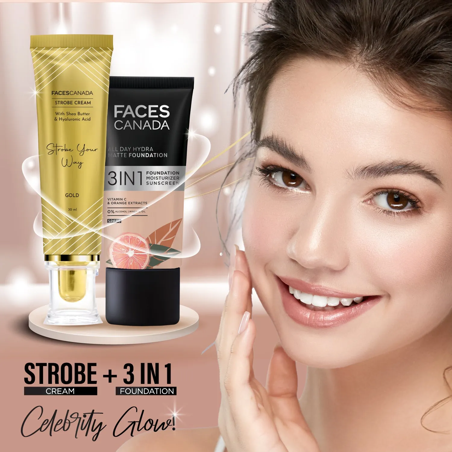 FC Strobe Cream- Gold 30ml