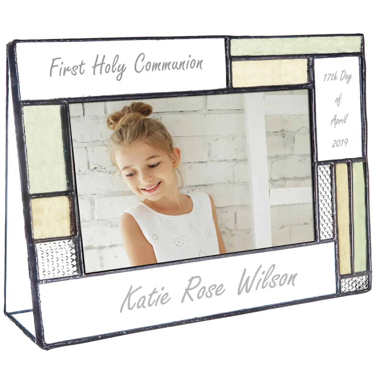 First Holy Communion Frame Personalized by J Devlin | PIc 430-46H EP575