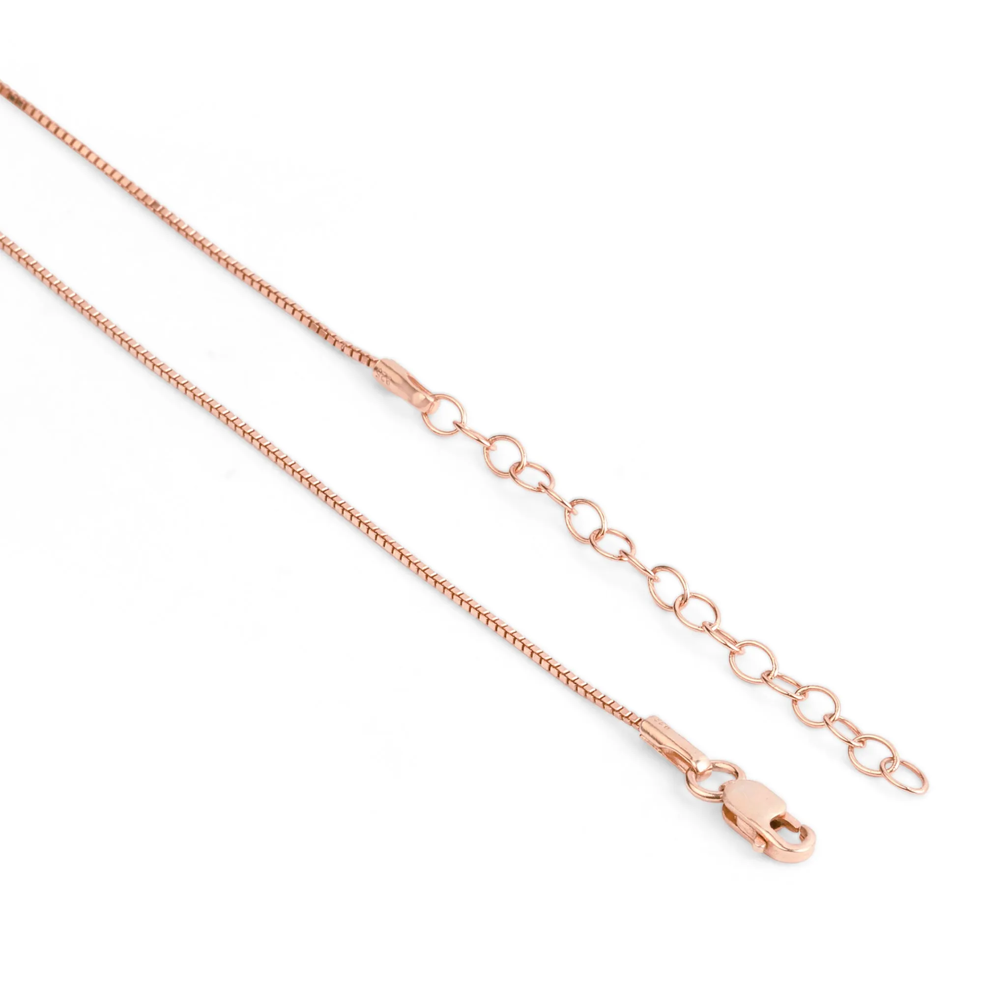 Floral Radiance Rose Gold Plated 925 Sterling Silver Flower Pendant