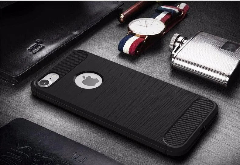 For Apple iPhone 7 / 8 Armour Shockproof Gel Case Silicone Cover Case Thin