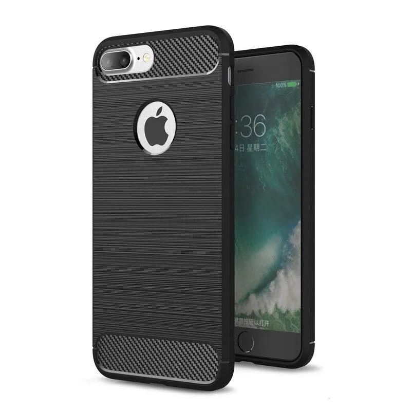 For Apple iPhone 7 / 8 Armour Shockproof Gel Case Silicone Cover Case Thin